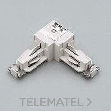 LUXIONA 408/33 CODO CARRIL 90º  408/33 BLANCO